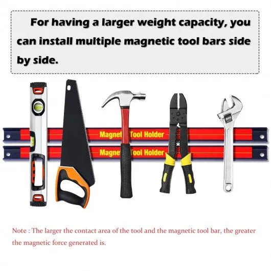 3 pcs 18" Magnetic Tool Bar Holder Knife