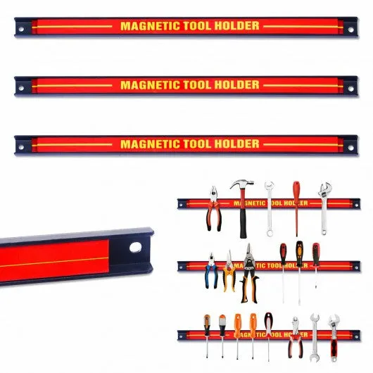 3 pcs 18" Magnetic Tool Bar Holder Knife