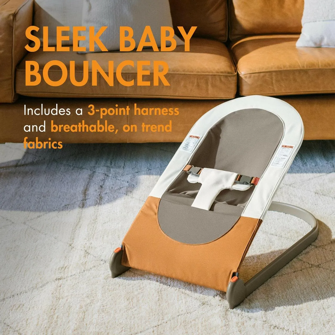 Boon Slant Portable Baby Bouncer