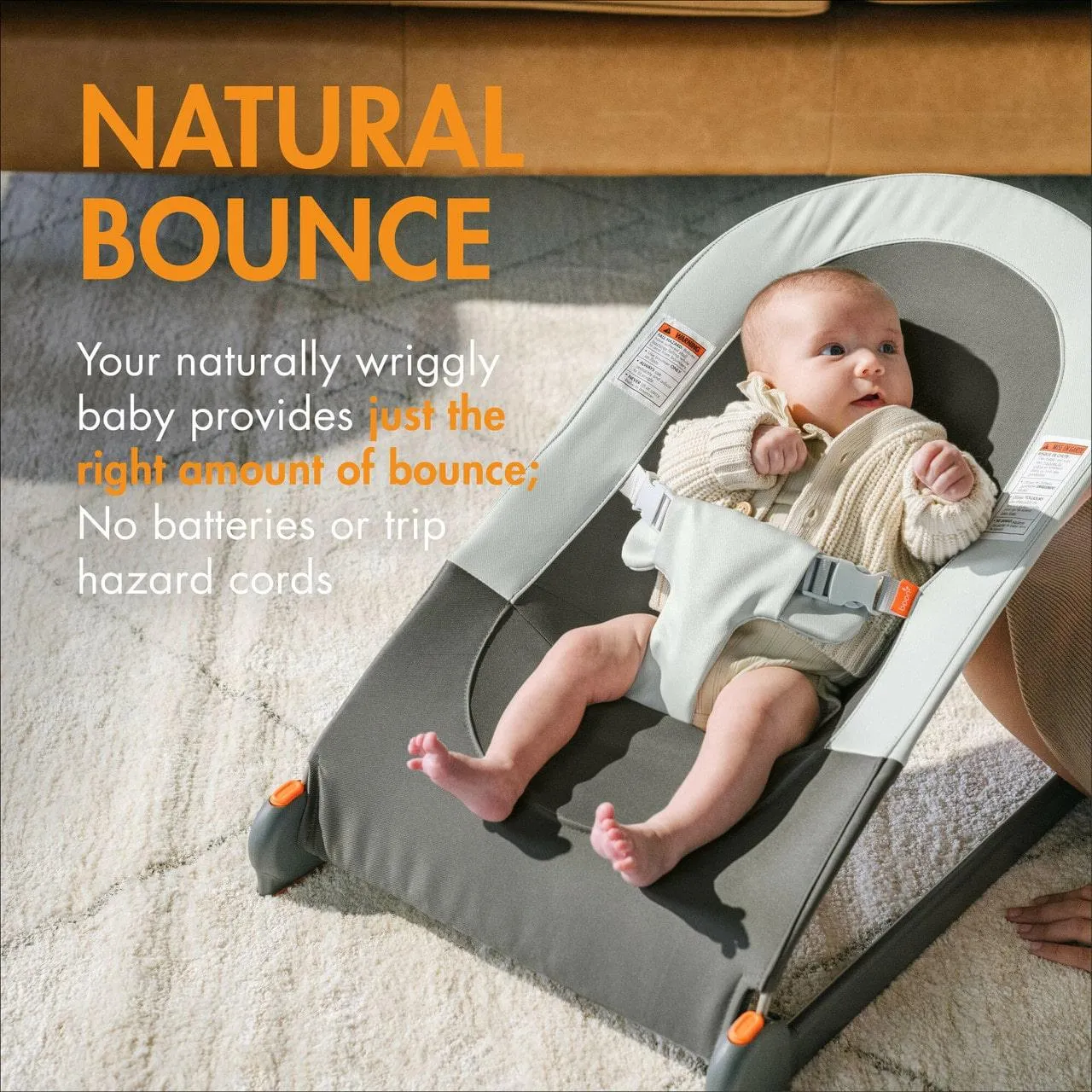 Boon Slant Portable Baby Bouncer