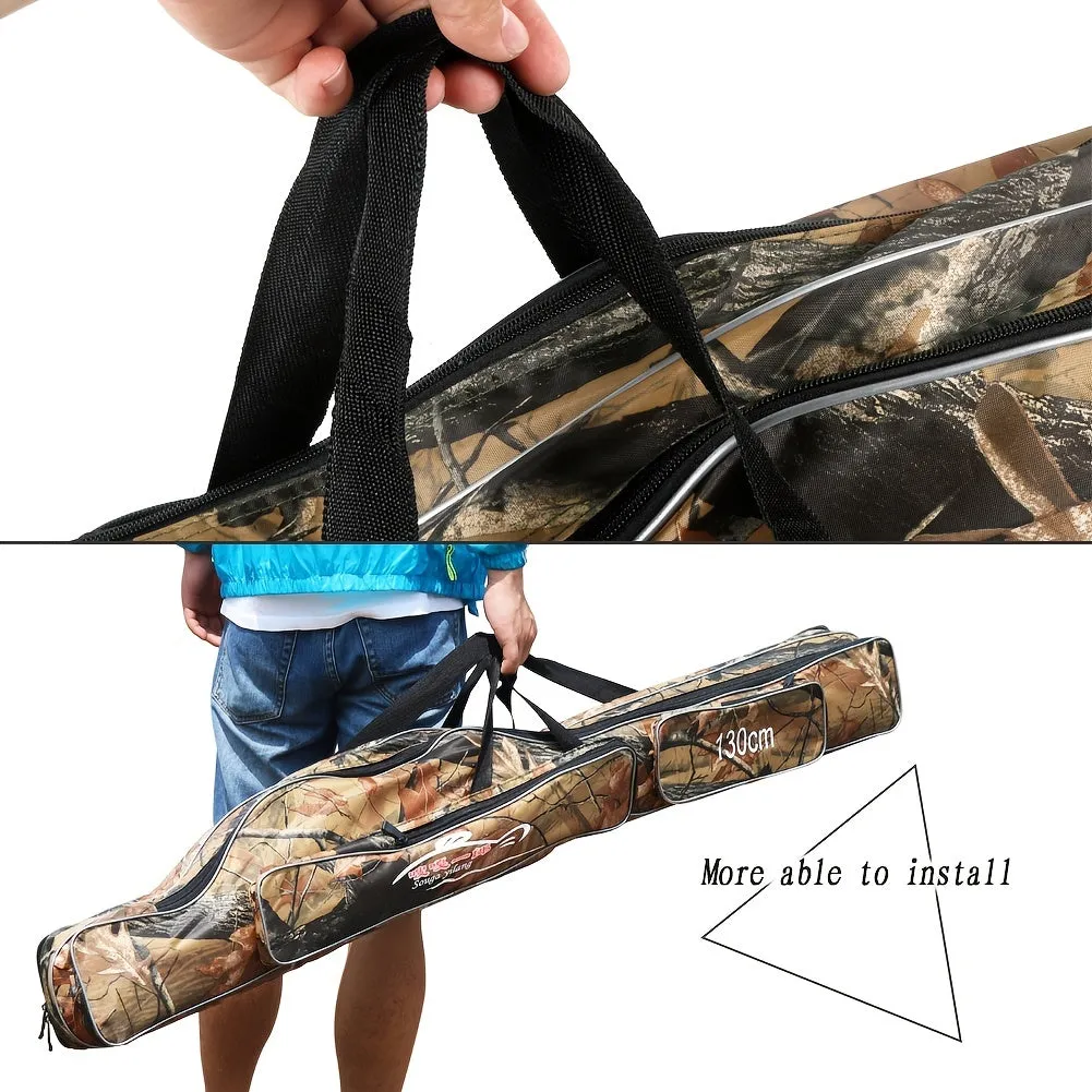 Camouflage Fishing Bag  Waterproof and Durable Tackle Bag