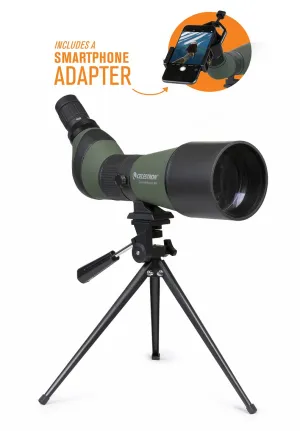 Celestron 20-60x80mm Landscout Spotting Scope with Smartphone Adapter