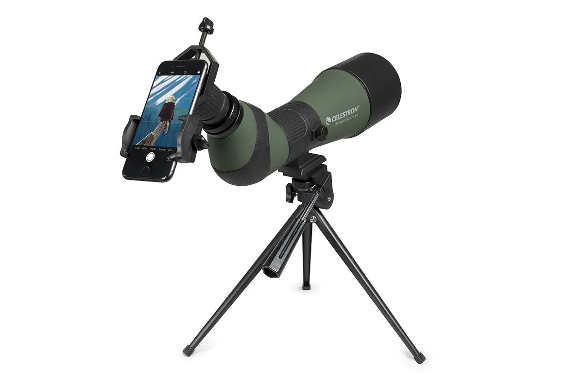 Celestron 20-60x80mm Landscout Spotting Scope with Smartphone Adapter