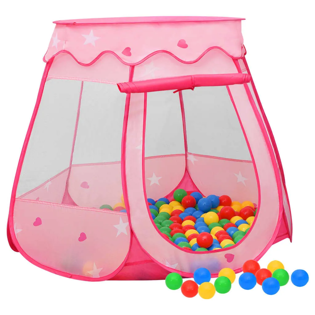 Children Play Tent Pink 102x102x82 cm