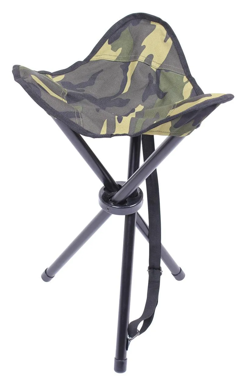 Collapsible Stool With Carry Strap