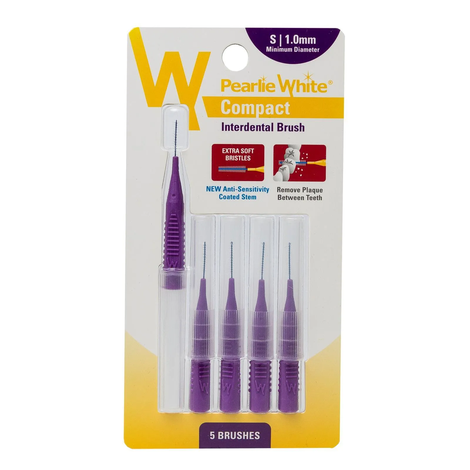 Compact Interdental Brushes | - Pack of 5s