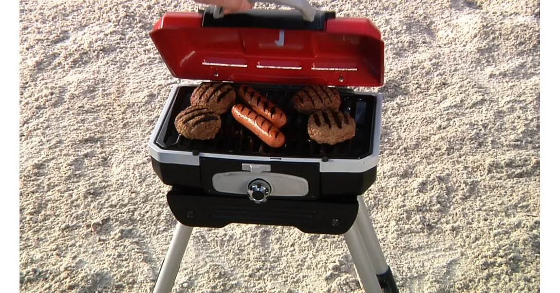 Cuisinart Petit Gourmet Portable Gas Grill with VersaStand