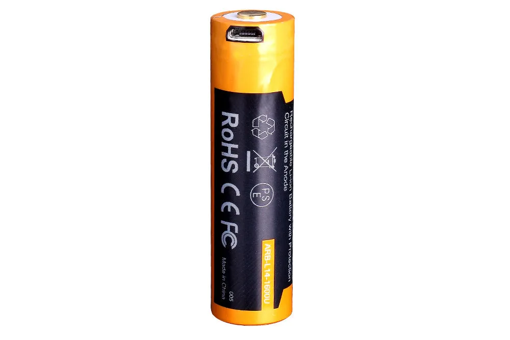 Fenix ARB-L14-1600U 1.5V USB Rechargeable Li-ion AA Battery