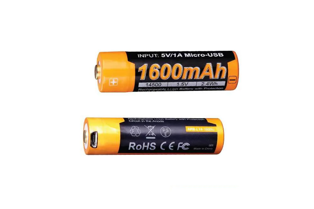 Fenix ARB-L14-1600U 1.5V USB Rechargeable Li-ion AA Battery