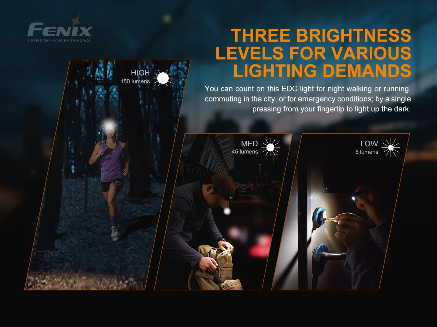 Fenix PD36R Pro 2800 Lumen Rechargeable Flashlight and Mini-Lite Flashlight