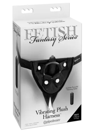 Fetish Fantasy Series Vibrating Plush Adjustable Harness