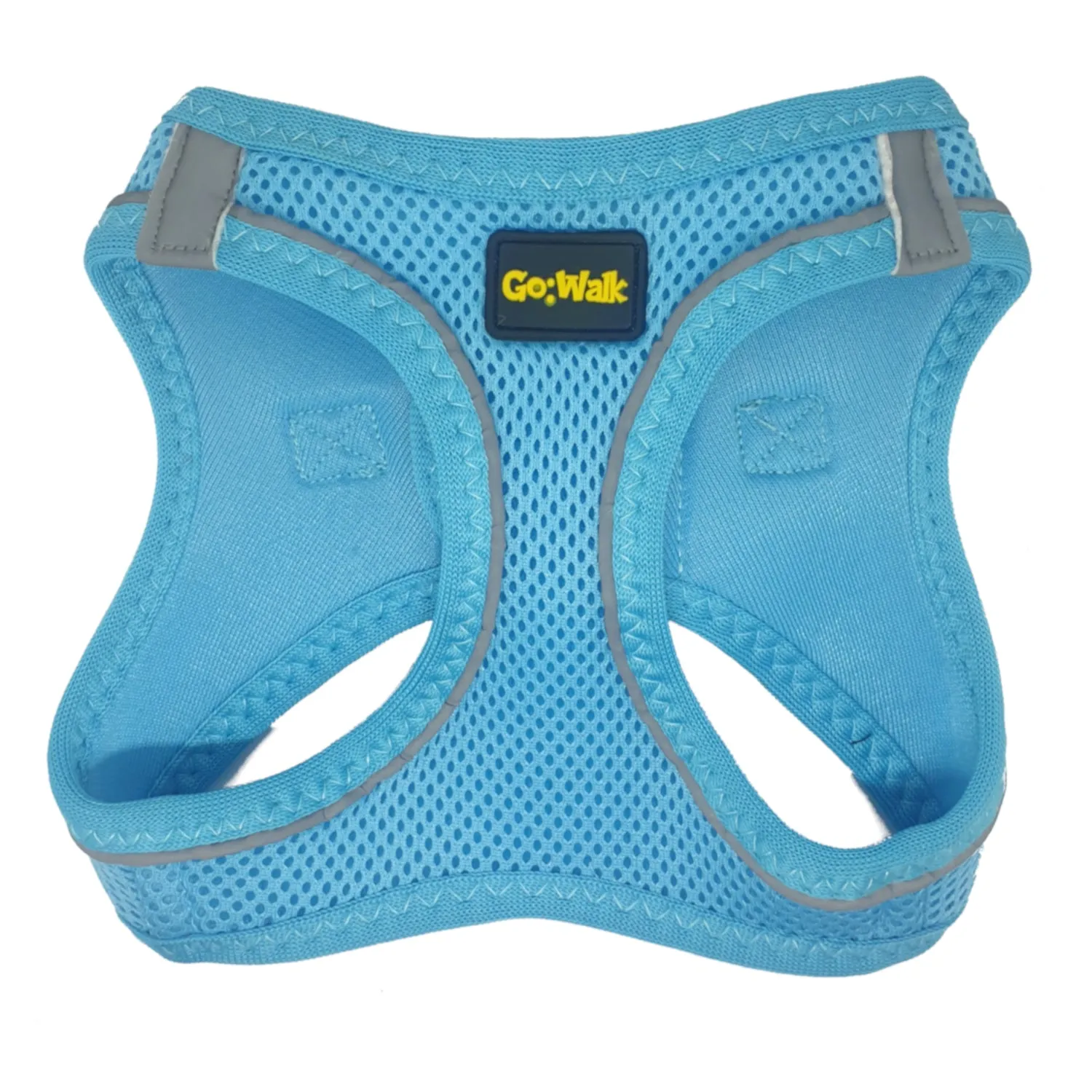 Go WALK Dog Airmesh Harnesses Blue 5 Sizes