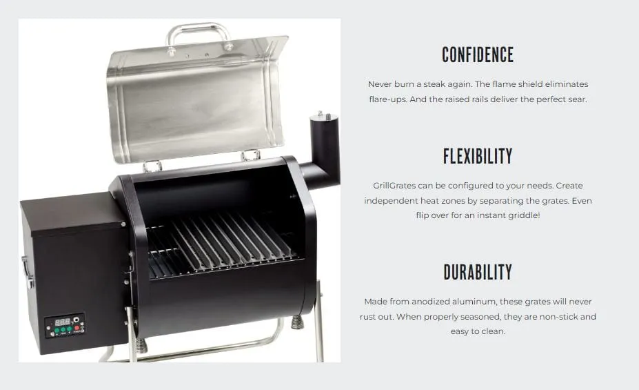 GrillGrate Sear Station for the Traeger Tailgater