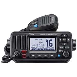 Icom IC-M424G VHF Marine Radio with GPS - Black