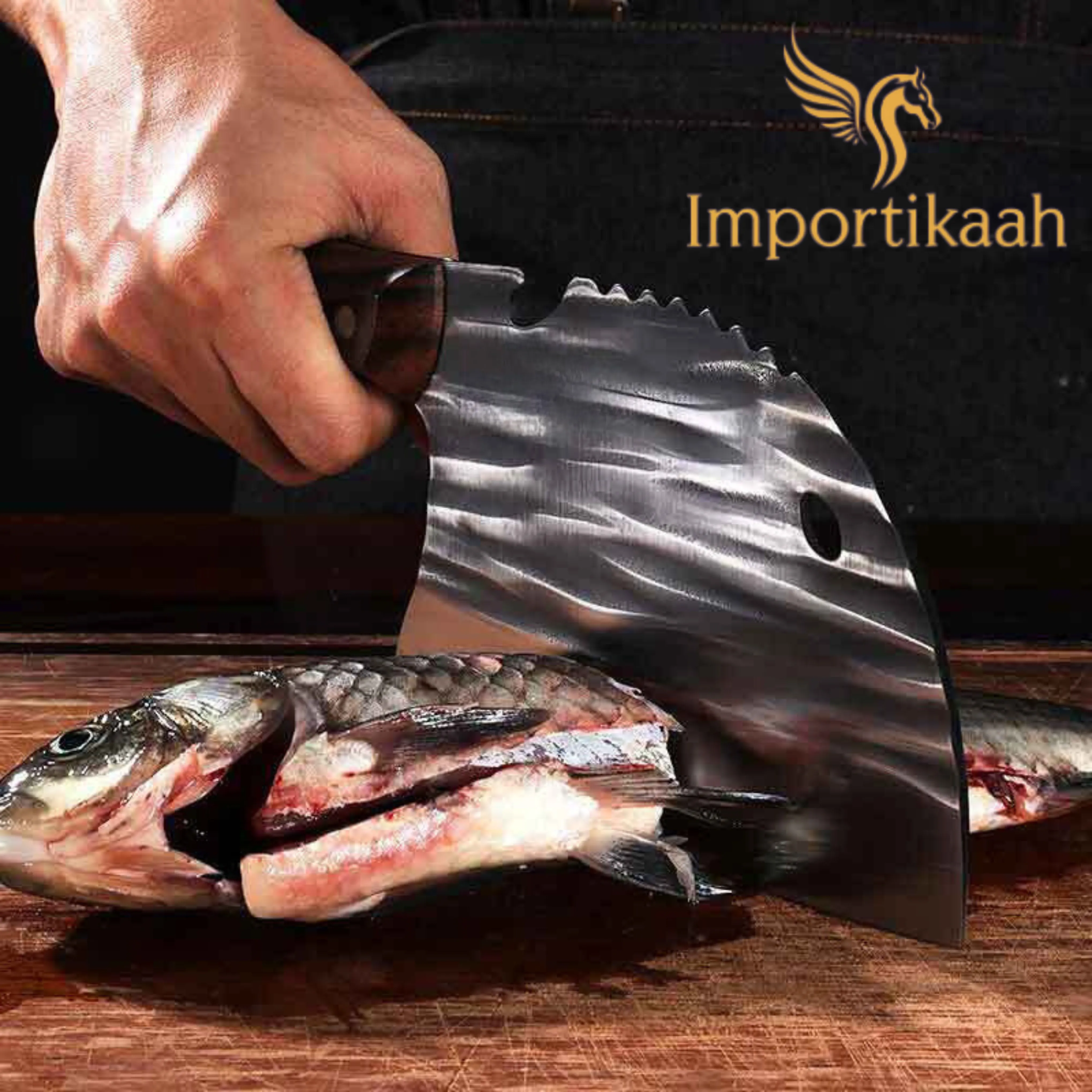 Importikaah's PrecisionCraft Kitchen Knives: Chef's Choice for Seamless Slicing, Cutting, and Chopping - Factory Direct Excellence!