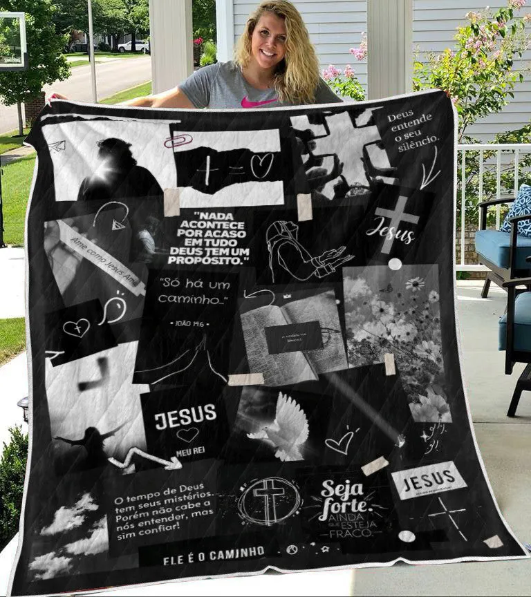 Jesus Is My King Blanket - Blanket Of Jesus - Jesus Blanket - Gift Ideas For Christians - Ciaocustom