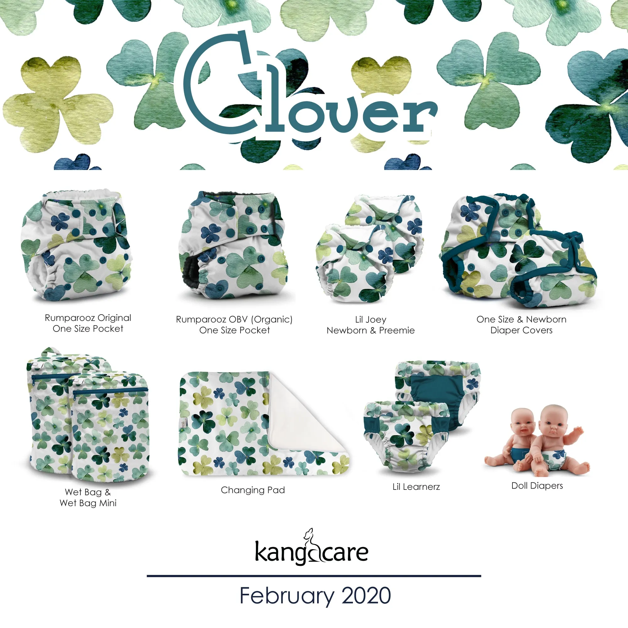 Kanga Care Changing Pad & Sheet Saver - Clover