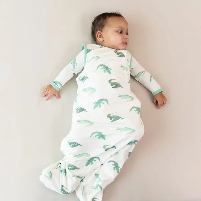 Kyte Baby 0.5 Tog Printed Sleep Bag in Crocodile