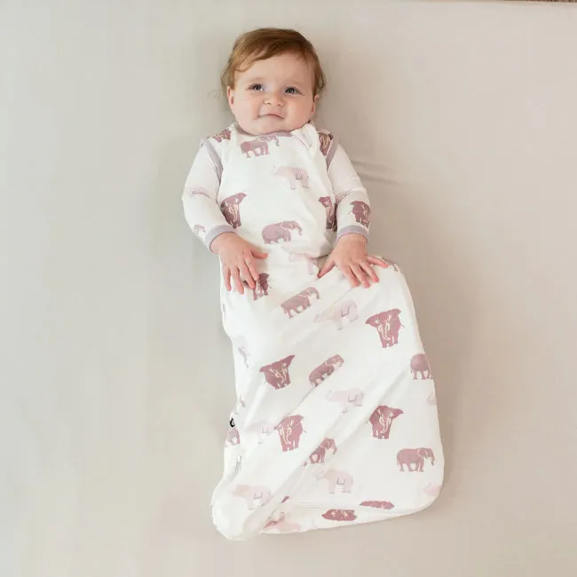 Kyte Baby 0.5 Tog Printed Sleep Bag in Elephant