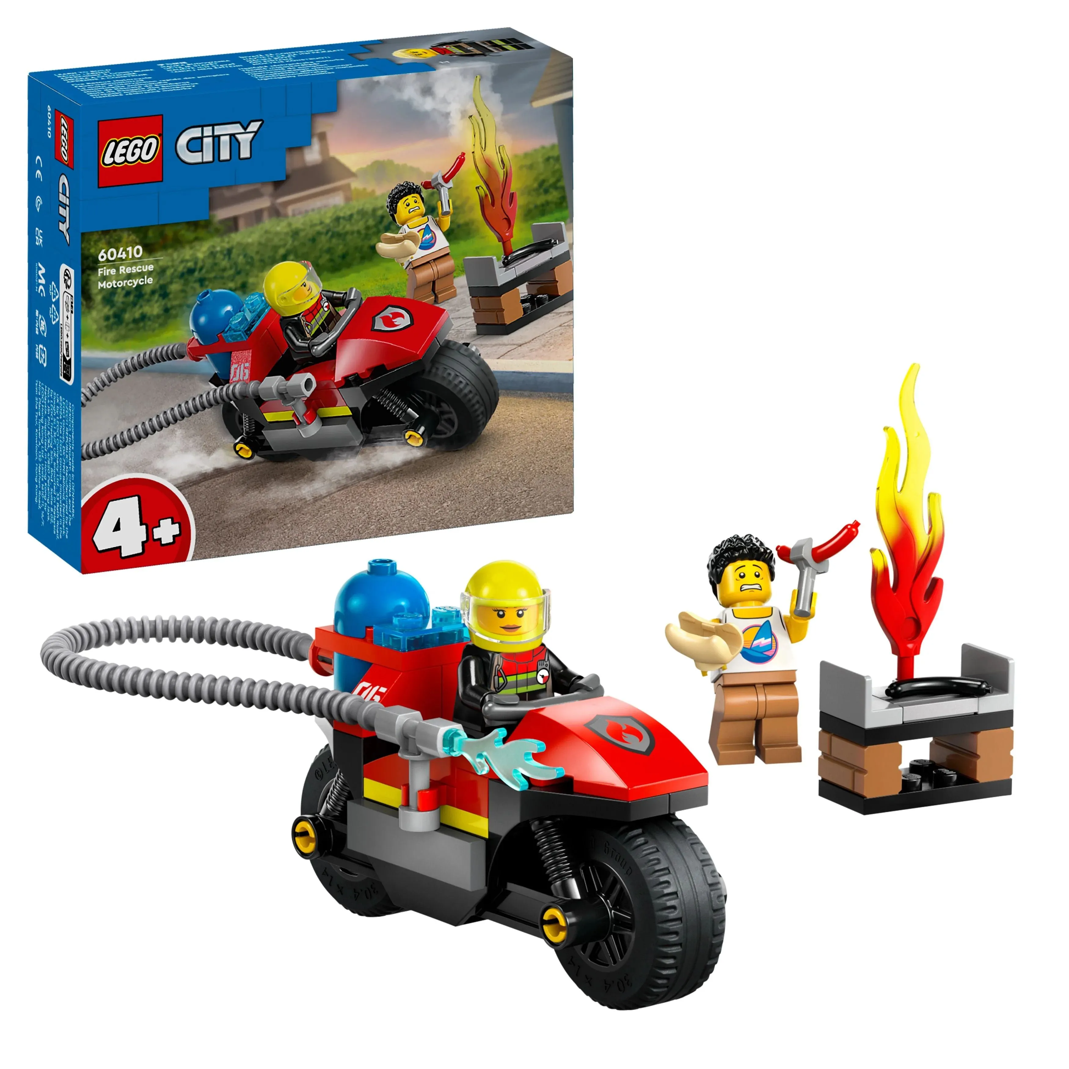 LEGO 60410 City Fire Rescue Motorcycle