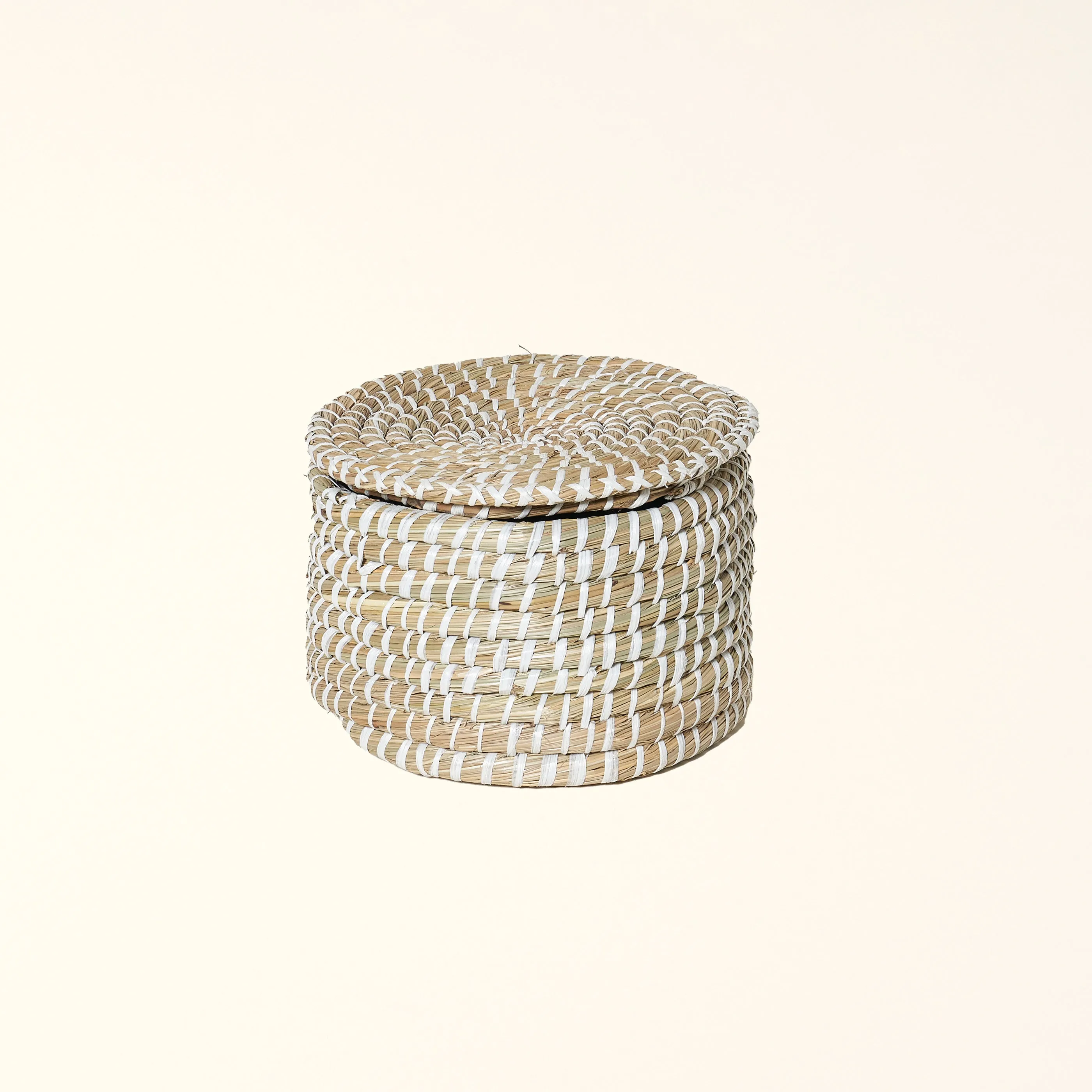 Lidded Seagrass Baskets