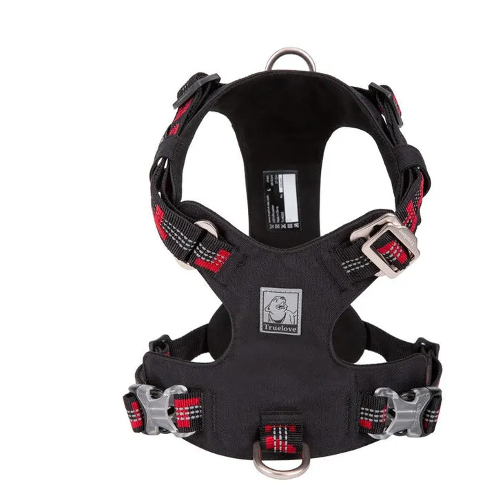 Lightweight 3M reflective Harness Black XL For Dogs