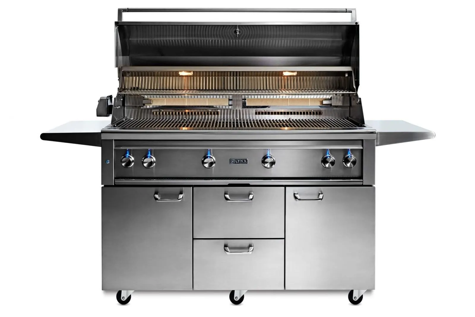 Lynx 54" Freestanding Grill 1 Trident with Rotisserie