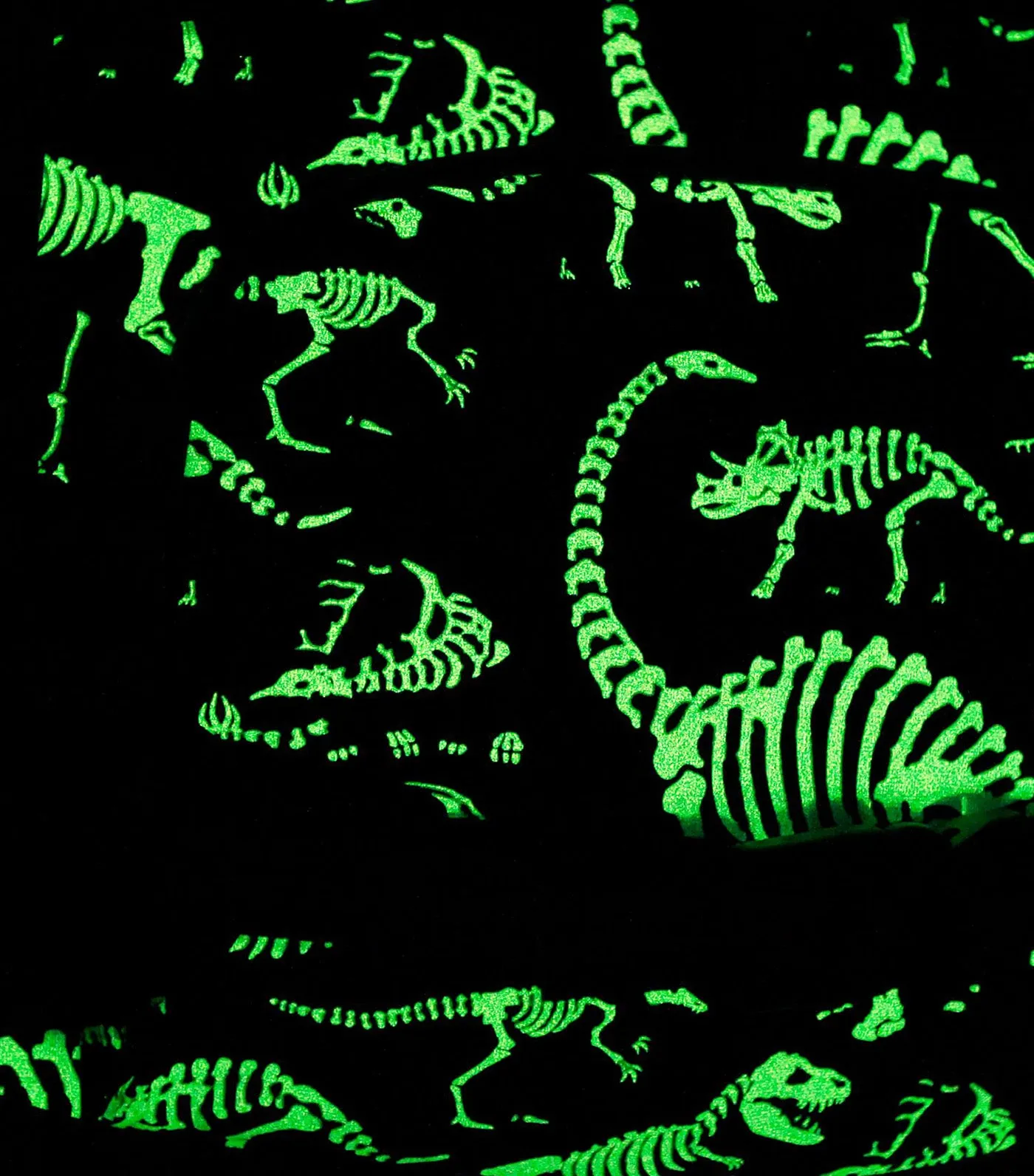 Mackenzie Navy Dino Bones Glow-in-the-Dark Backpacks - Small