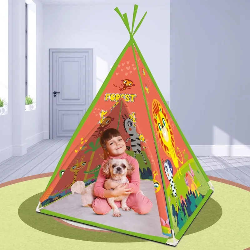 Magical Forest Teepee Play Tent House for Kids