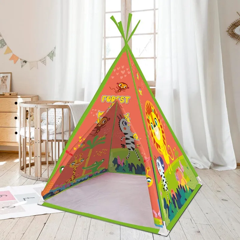 Magical Forest Teepee Play Tent House for Kids