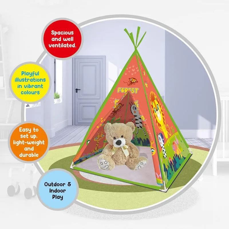 Magical Forest Teepee Play Tent House for Kids