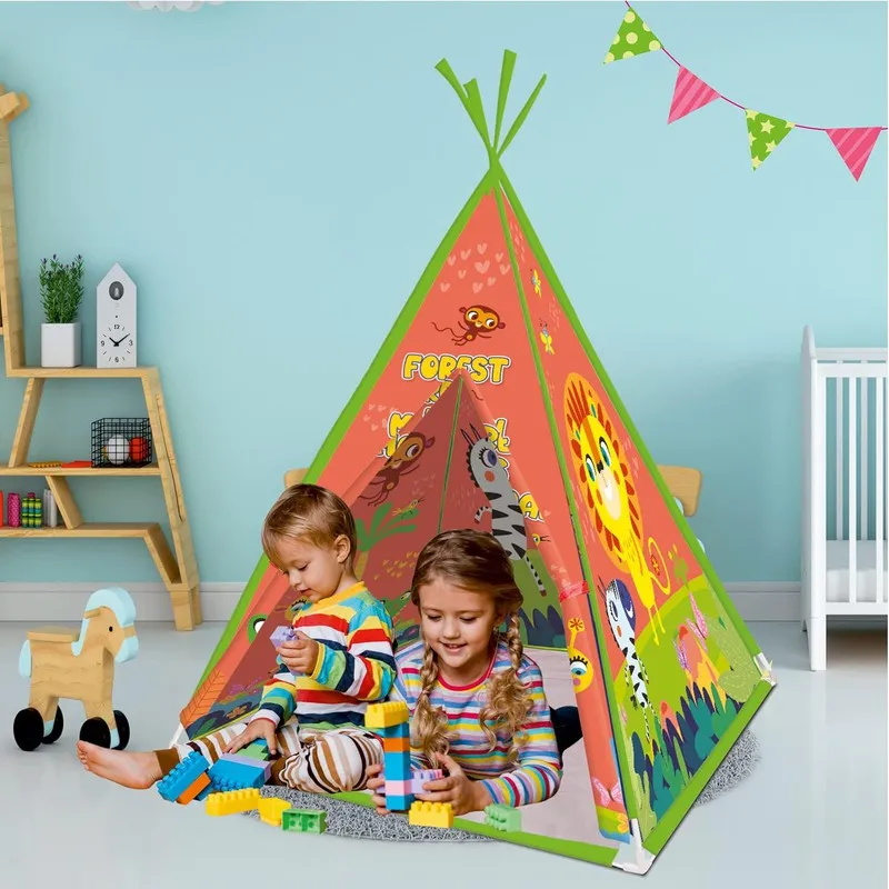 Magical Forest Teepee Play Tent House for Kids