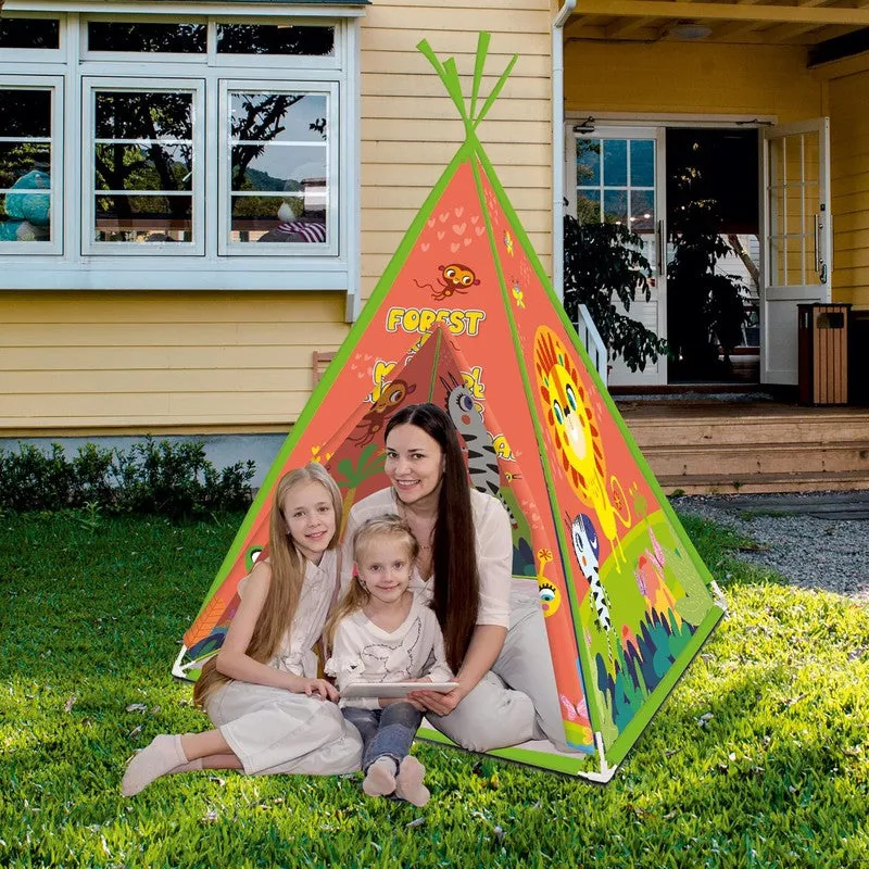 Magical Forest Teepee Play Tent House for Kids