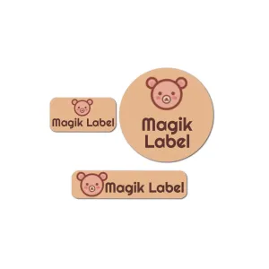 Magik 195Ct Custom 3-Sizes Waterproof Name Stickers Daycare School Multi-Purpose