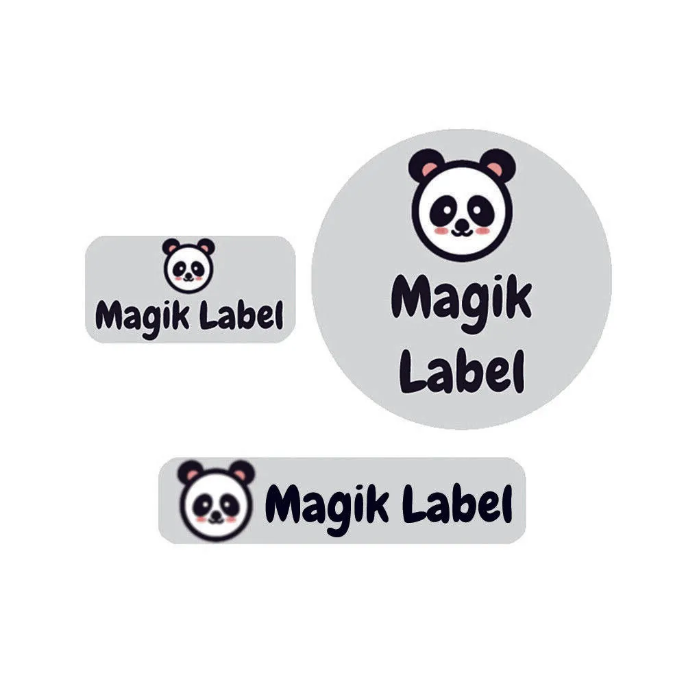 Magik 195Ct Custom 3-Sizes Waterproof Name Stickers Daycare School Multi-Purpose