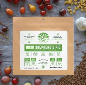 Nomad Nutrition - Irish Shepherd's Pie - Plant-Based Dehydrated Meal - Single Pack