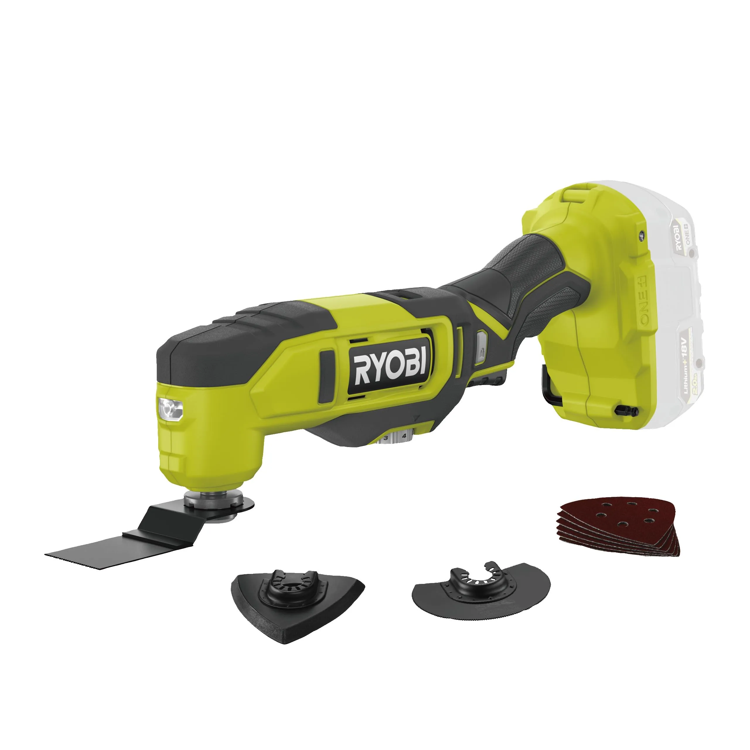 Open Box - RYOBI 18V ONE  Lithium-Ion Cordless Multi-Tool (Tool Only)