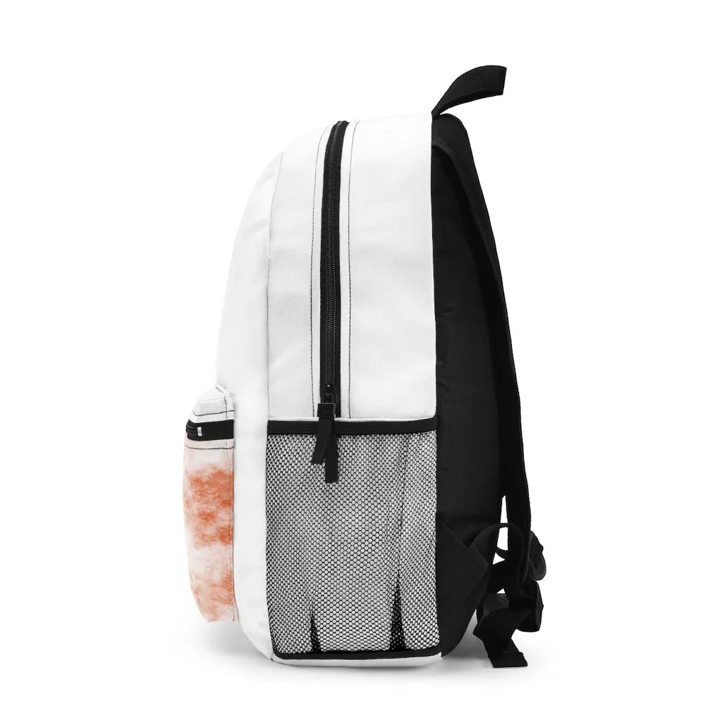 Orange Clouds Backpack (Made in USA)