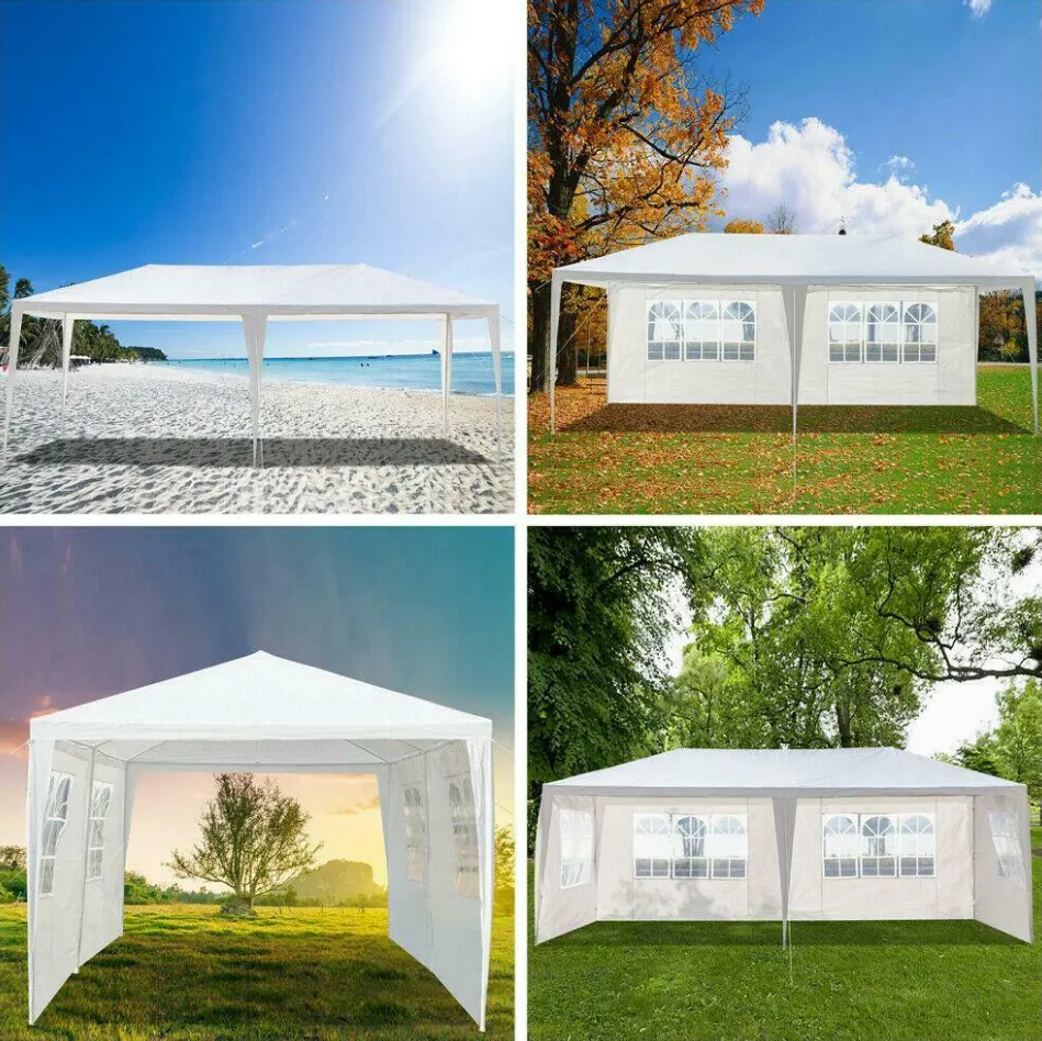 Outdoor 10'x20'Canopy Party Wedding Tent Heavy Duty Gazebo Pavilion Cater Events