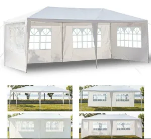 Outdoor 10'x20'Canopy Party Wedding Tent Heavy Duty Gazebo Pavilion Cater Events