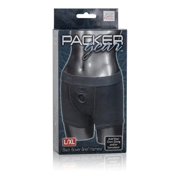 Packer Gear Black Boxer Harness (Large/X-Large)