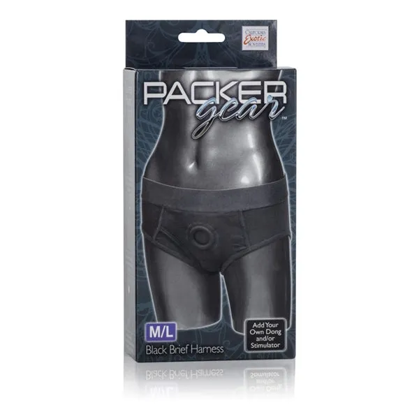 Packer Gear Black Brief Harness ML