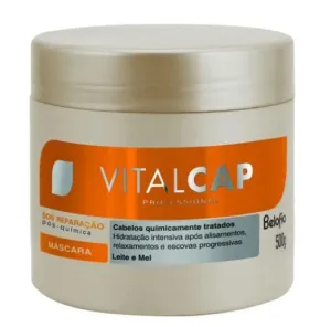 Proessional Vitalcap  Post Chemistry SOS Repair Milk Honey Mask 500g - BeloFio