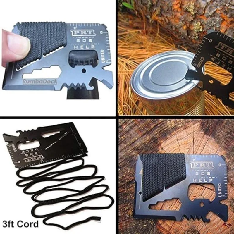 PRT SOS 14-in-1 Credit Card Survival Multi Tool