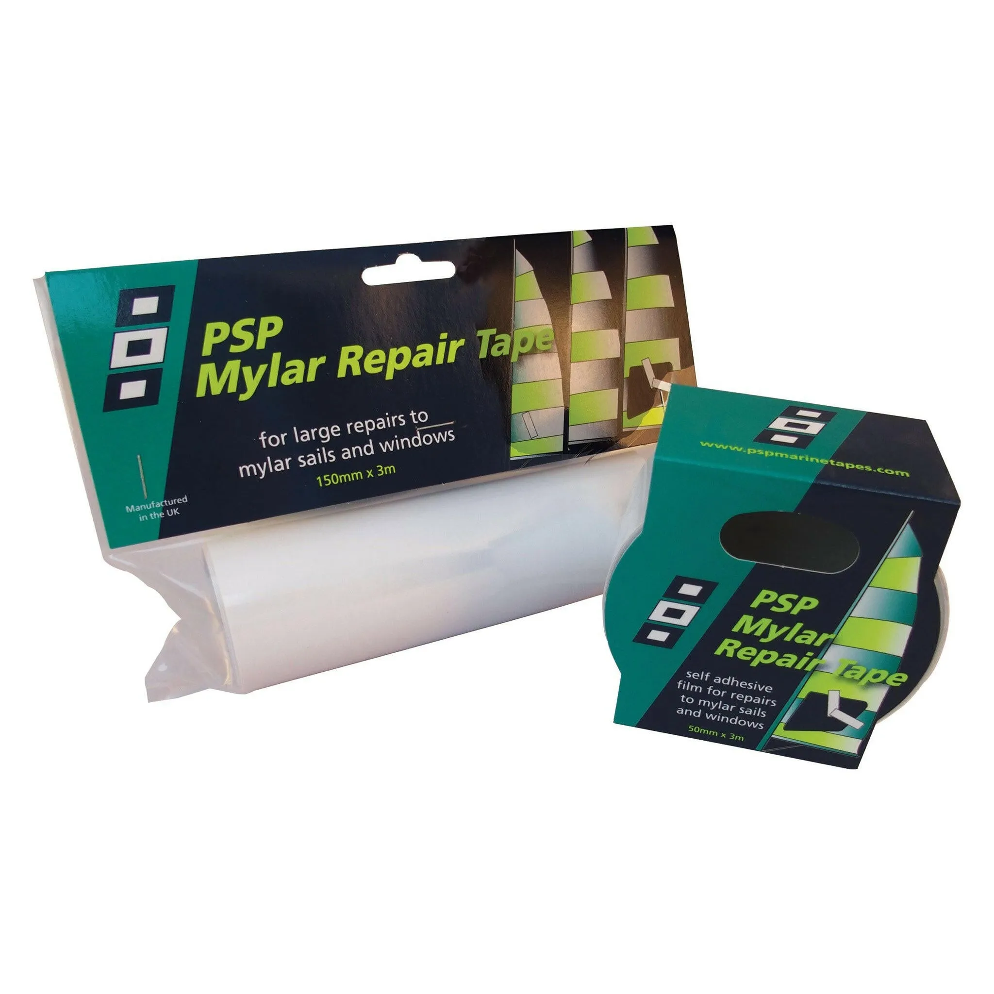 PSP Mylar Sail Repair Tape: 50 mm x 3 m x 25 Micron