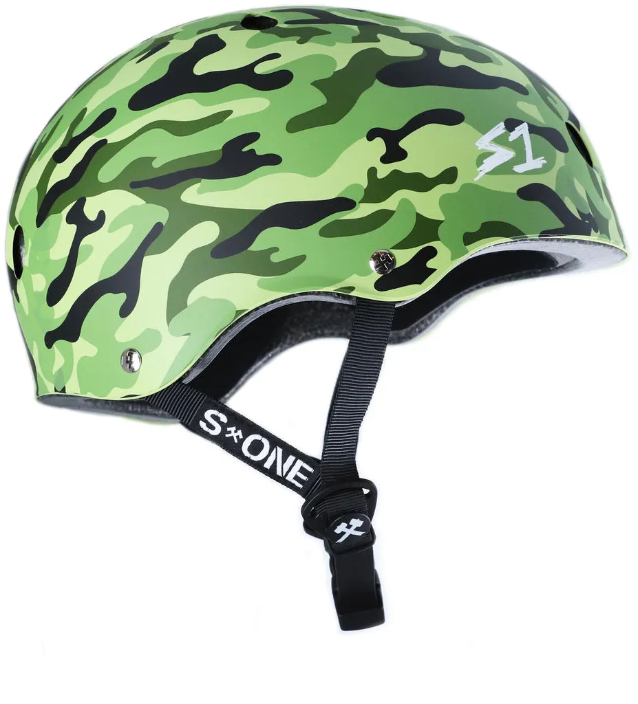 S1 Lifer Helmet - Green Camo Matte