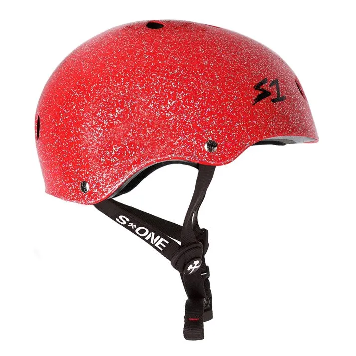 S1 Lifer Helmet Red Glitter - Certified