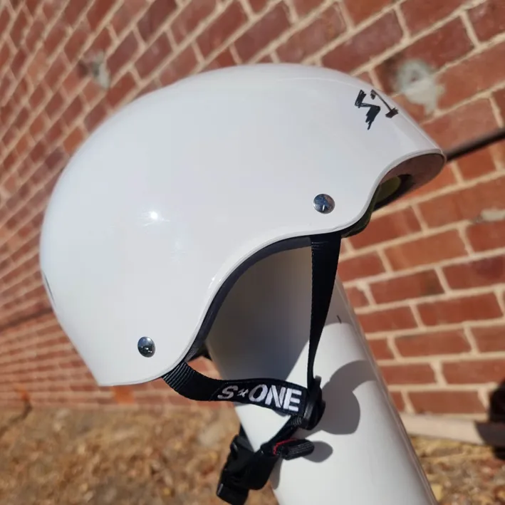 S1 Lifer Helmet White Gloss Certified