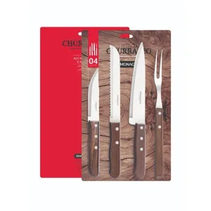 Simonaggio Barbacoa 4pc BBQ Carving Set