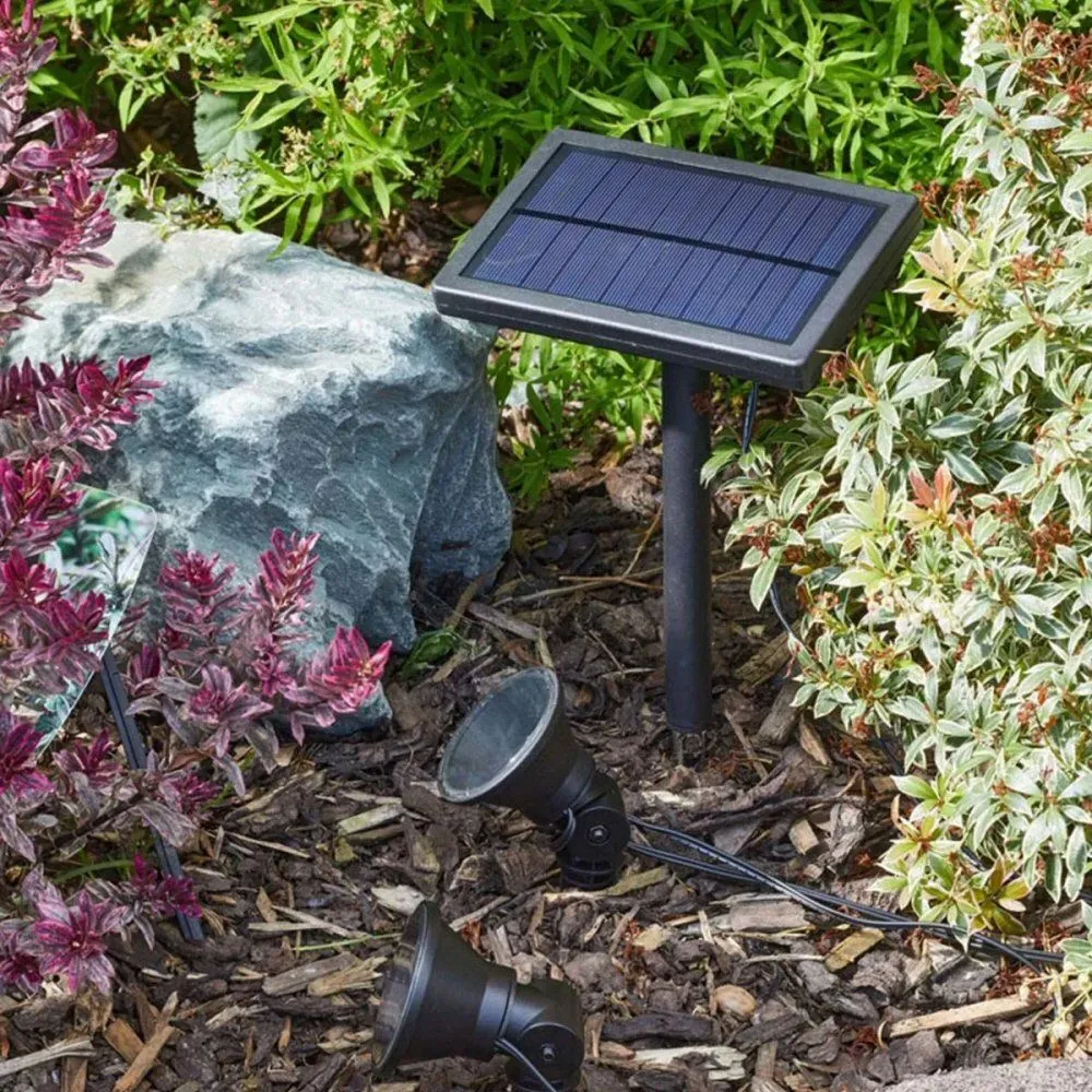 Smart Solar SuperBright MultiSpot Solar Stake Lights (Set of 10)